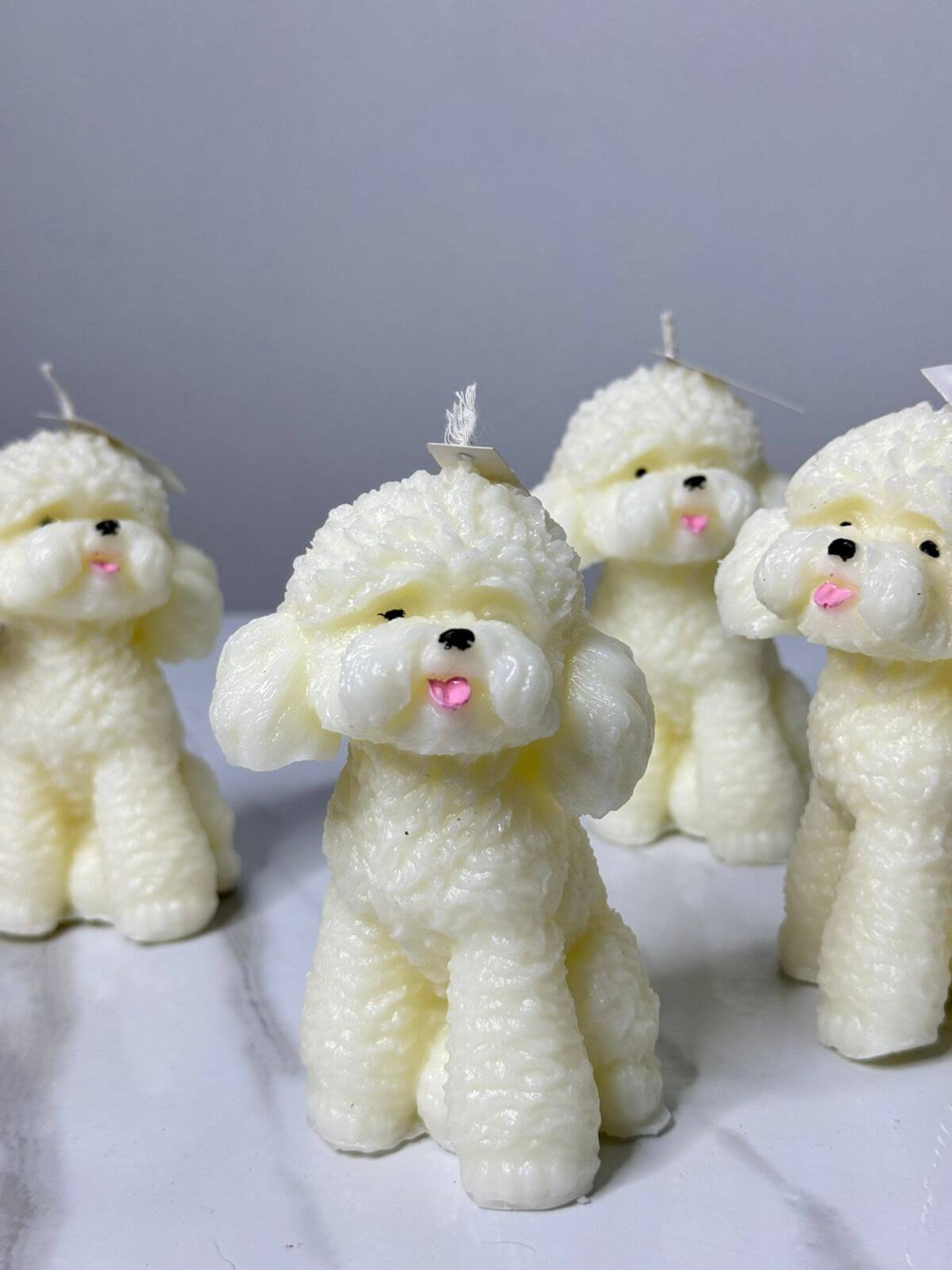 puppy mould candle