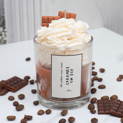 Caramel on Top Dessert Candle