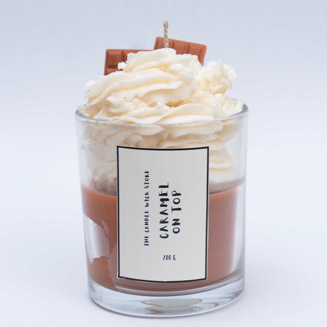 Caramel on Top Dessert Candle