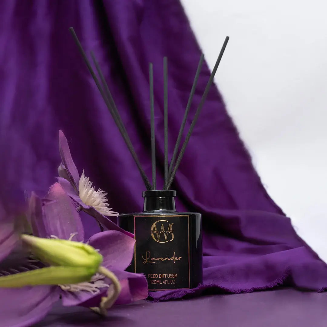 Lavender Reed Diffuser – Calm in Every Breath – The Candle Wick Store