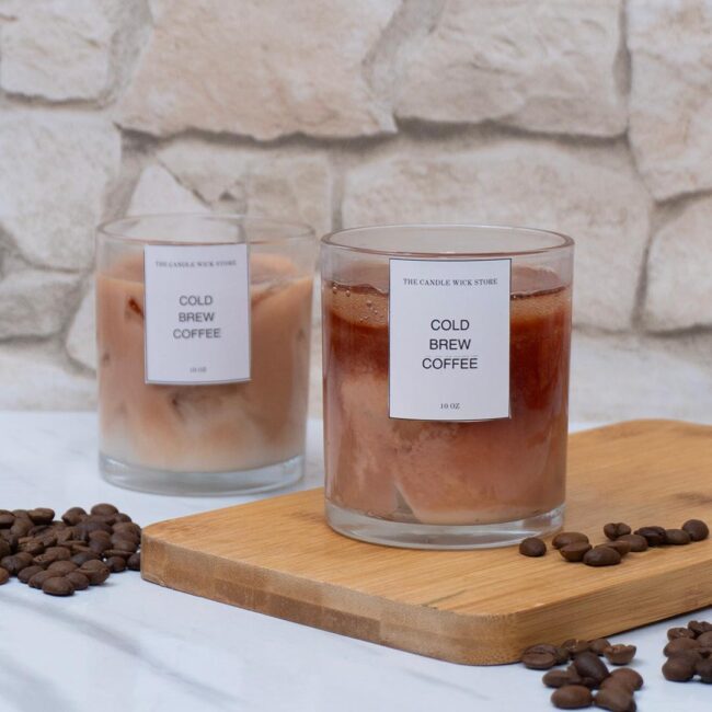 Scented Cold Brew Coffee Candle